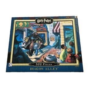 Harry Potter Diagon Alley 500 Piece Jigsaw Puzzle New York  Puzzle Company